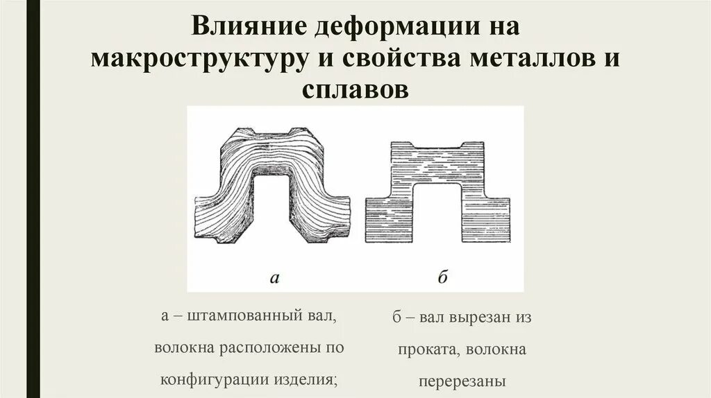 Структура и свойства деформированных металлов. Макроструктура поковки. макроструктура деформированного металла. направление волокон в поковке. штамповка макроструктура металла.