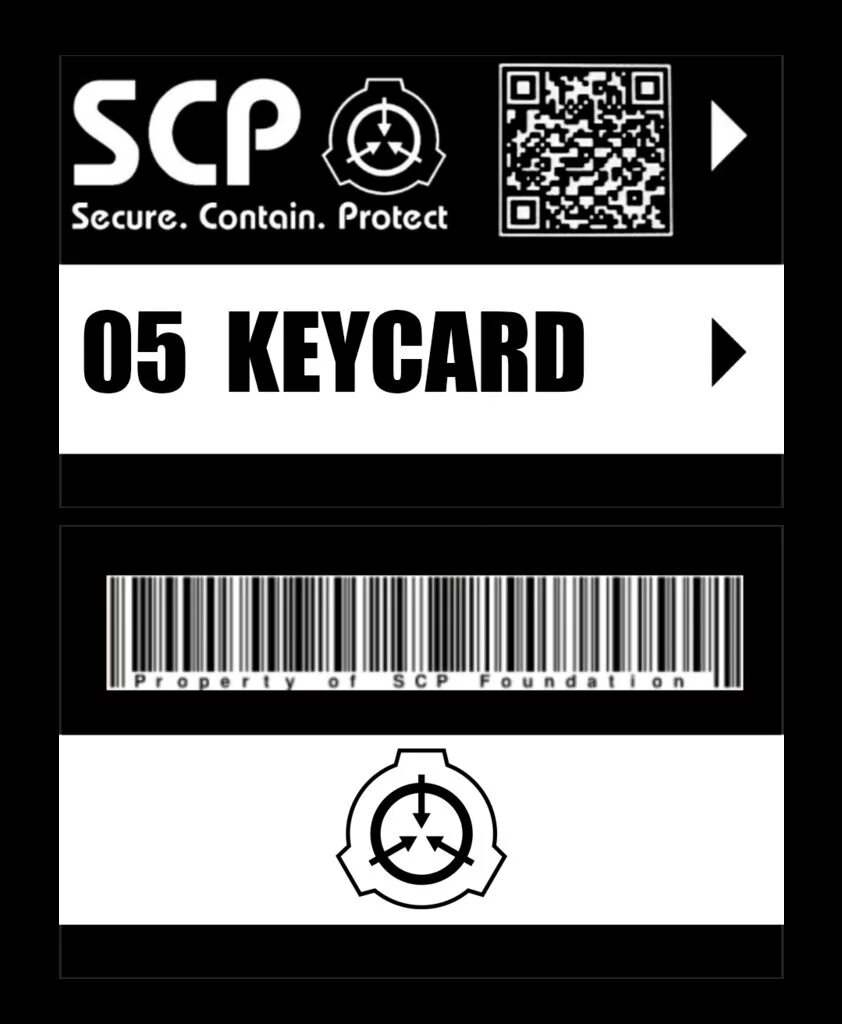Scp code. Scp карта доступа о5. карта доступа scp 05. карточка о5 scp. чёрная карточка scp.