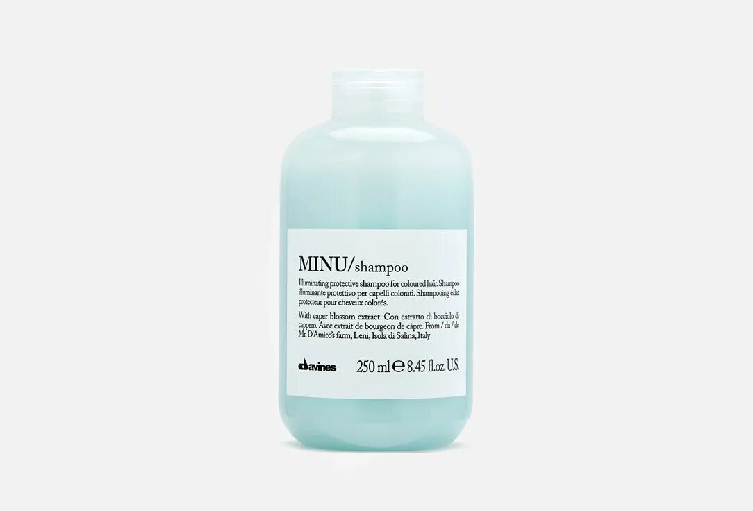 Davines Melu кондиционер. Davines minu шампунь для сохранения цвета. Davines minu Shampoo 1000 ml. Davines Essential Haircare minu Conditioner 250ml.