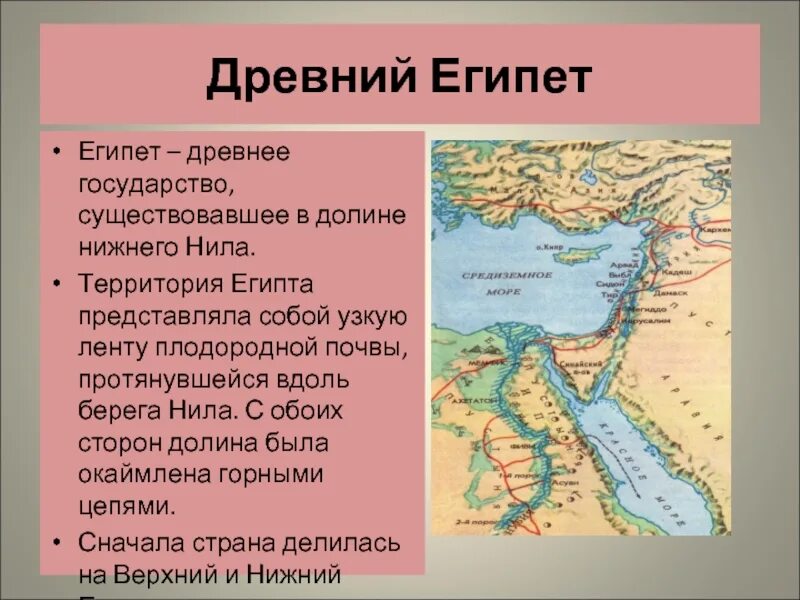 Какие страны есть в древнем египте