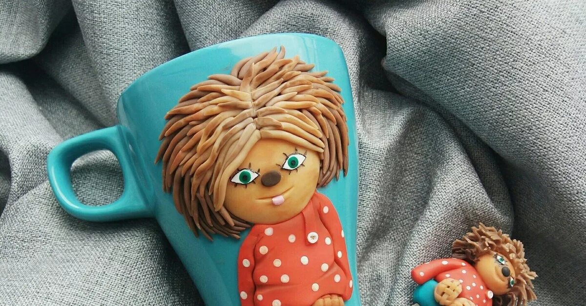 Покажи полимерную глину