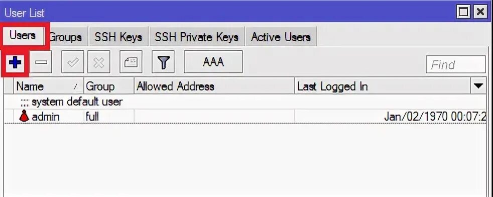 1 user name. 1 user name