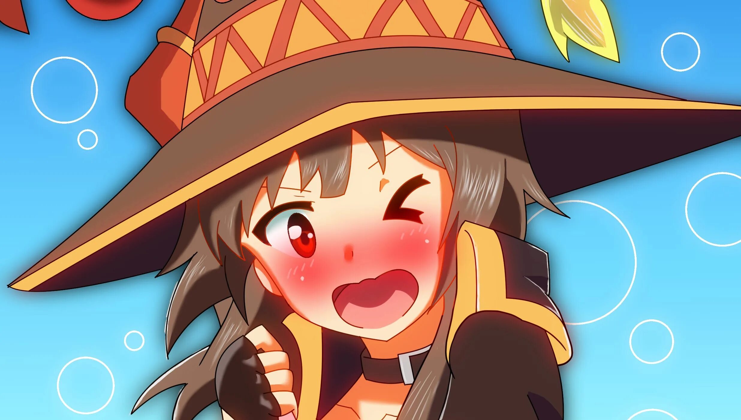 Konosuba gods blessing on this wonderful world. Konosuba Megumin. Megumin smug. Marisa and Megumin. Megumin Oh im Stack.