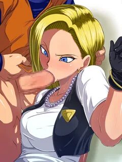 Android 18 blow job
