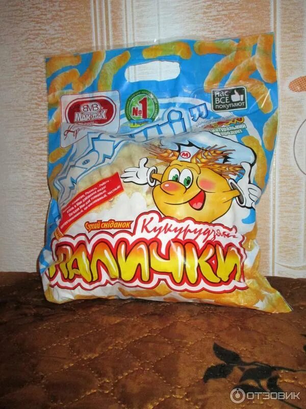 кукурузные палочки фото упаковки