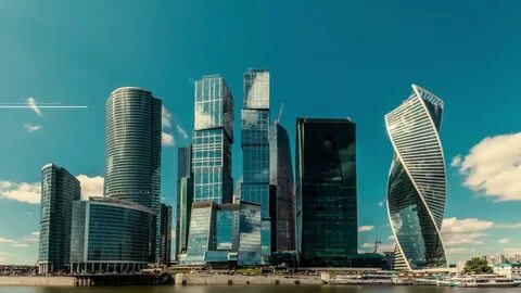 Москва сити лето