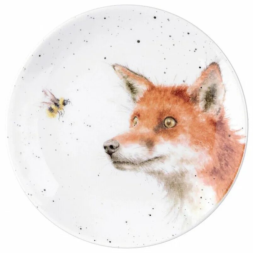 тарелка закусочная лесная сказка лиса. Wrendale designs royal worcester лиса. тарелка лефард лесная сказка. посуда с лисой. тарелка с лисичкой.