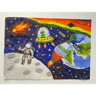 Конкурс рисунков космос глазами детей