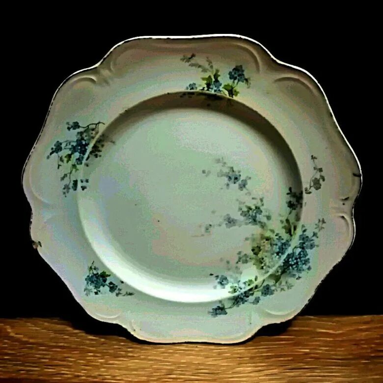 Тарелка т7-1200. Лесная заозерная тарелка. Товарищества м. Фарфор. Тарелка т.