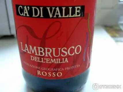 Ca di valle lambrusco