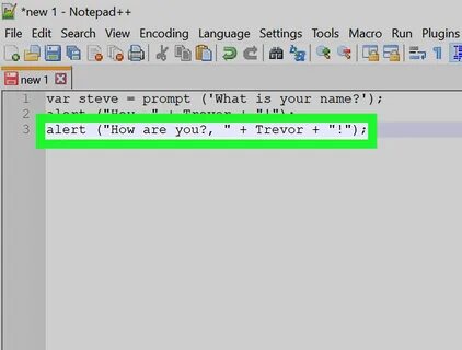 Alert input