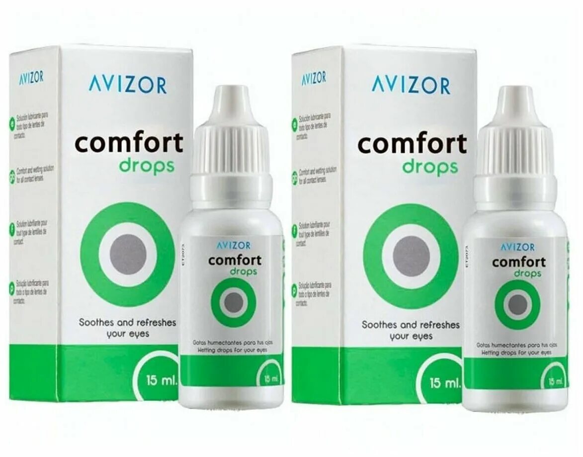 Капли комфорт дропс купить. Капли глазные комфорт Дропс. Avizor Comfort Drops 15ml. Увлажняющие капли Avizor Comfort Drops. Авизор комфорт Дропс увлажняющие капли глазн фл 15мл.