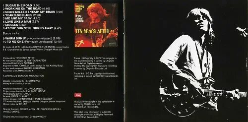 Ten years sentence. Ten years after Watt. Ten years after Watt 1970. Ten after years Watt (1970) LP. Группа ten years after Ssssh.