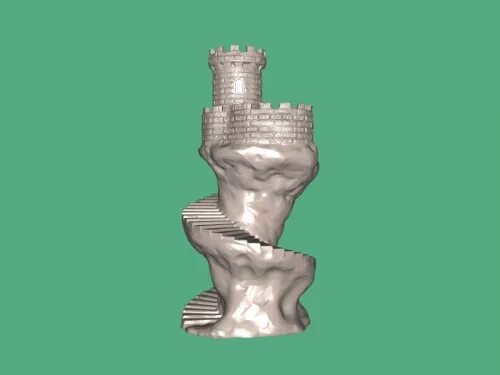 Tower stl. Башня stl. кашпо 3d модель для печати. stl модели для 3d принтера.