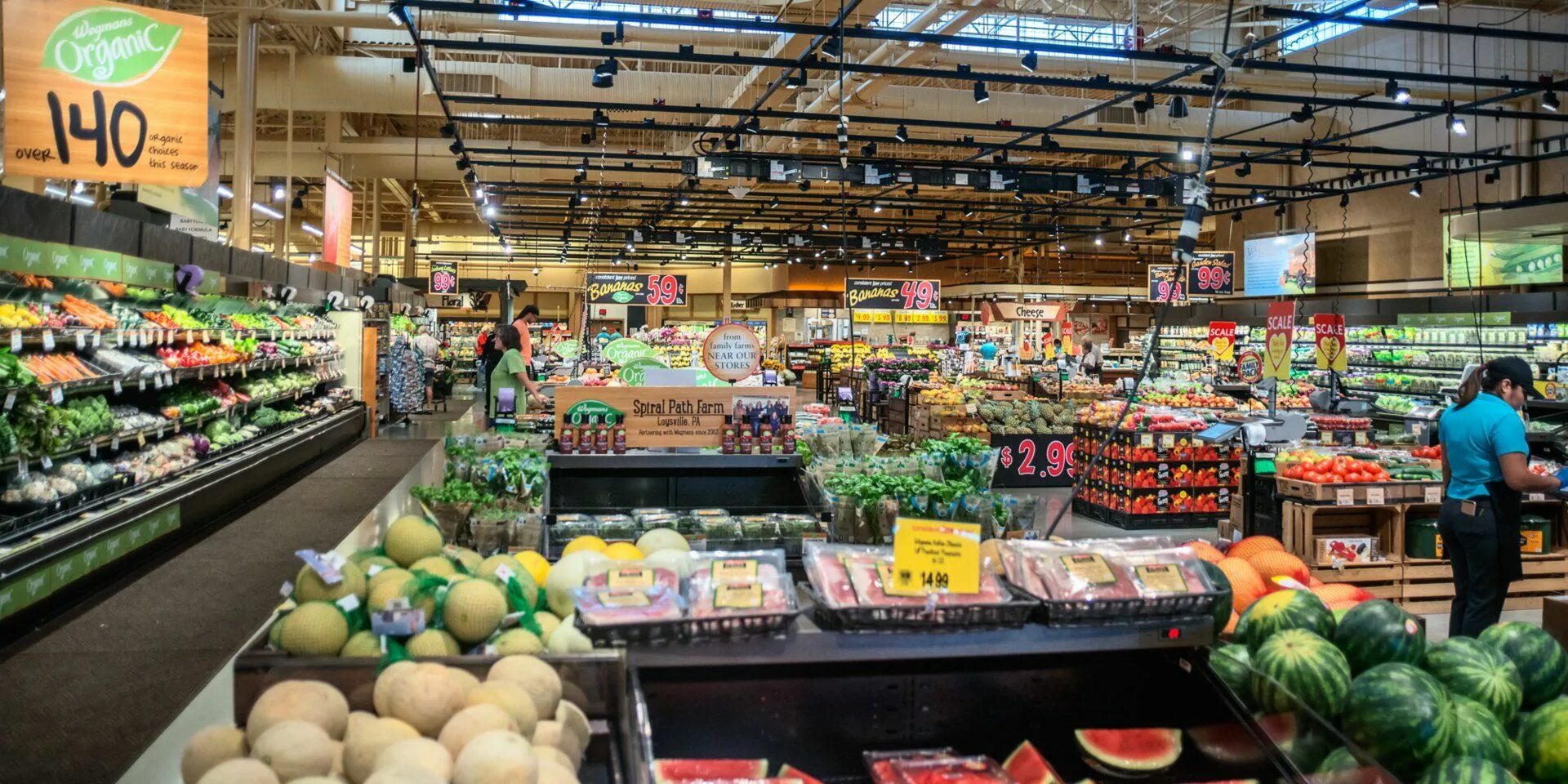Markets. Giant supermarket. Grocery Store outside. Dunya Market Бельгия.