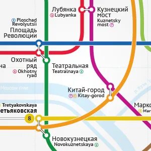 Станция метро театральная на карте