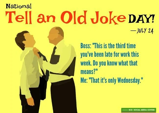 Joke of the Day. Tell jokes. Международный день шутки (International joke Day). День наоборот (National backward Day) в США. Tell me joke