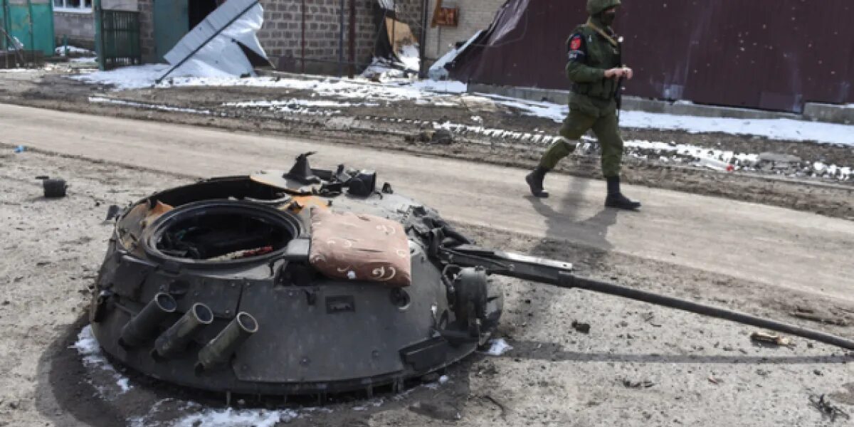 Танк ВСУ В Северодонецке. Военный эксперт.