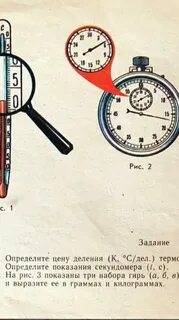 Время измерили с помощью секундомера