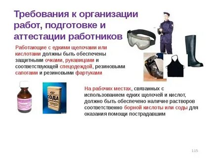 Применения и свойства едких щелочей