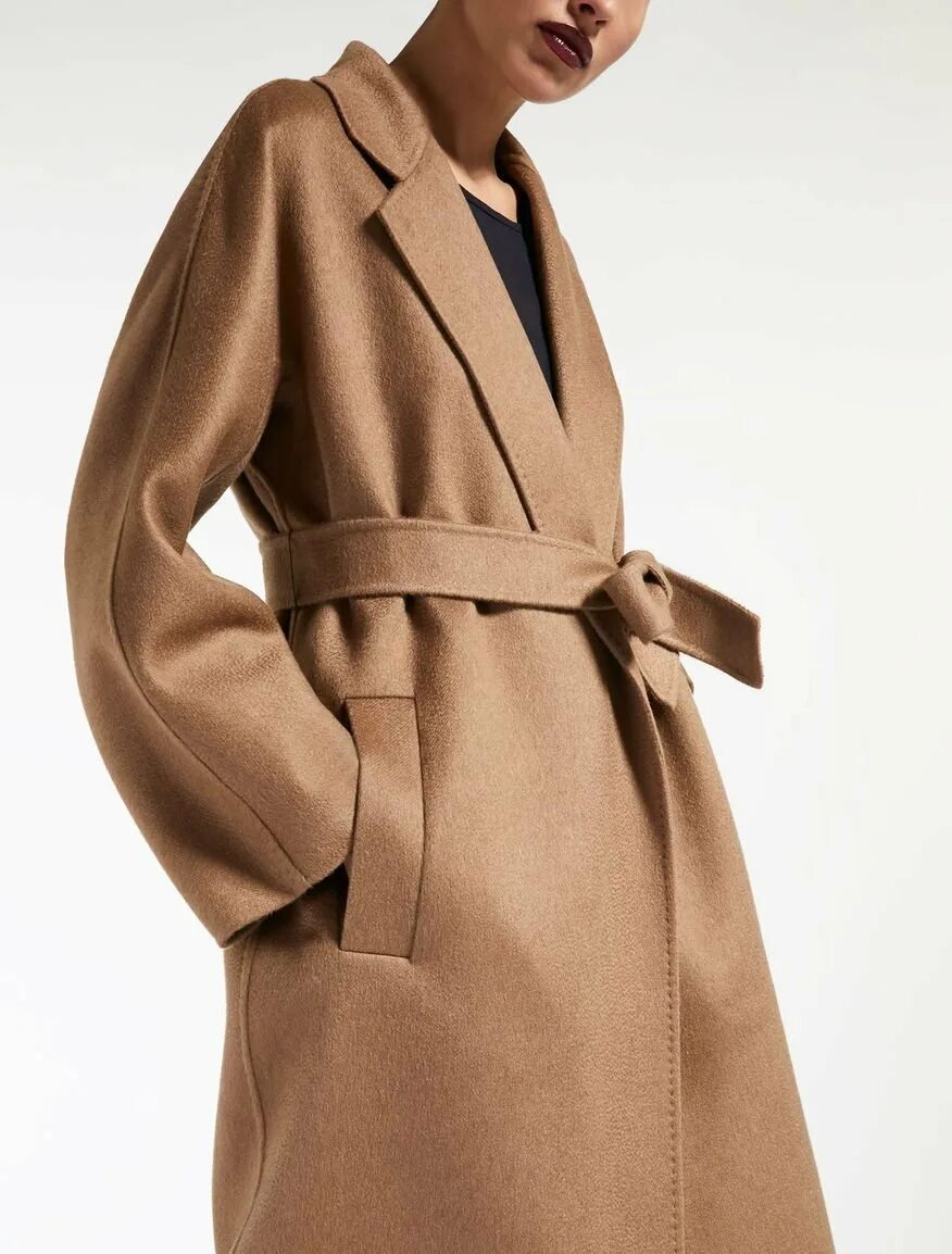 Пальто Max Mara Камель. Кашемировое пальто Max Mara.