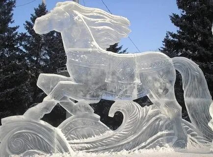 Ледяные фигурки