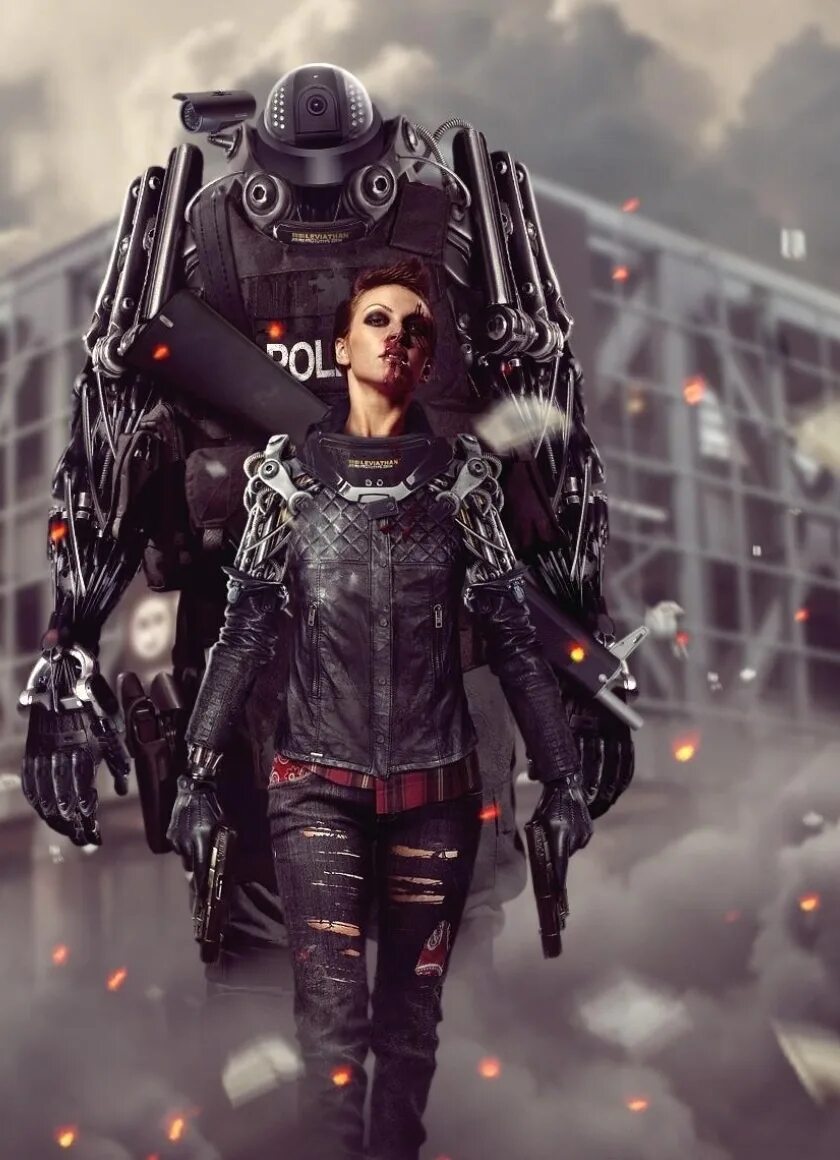 Девушка робот. Робокоп rule 63. Ганц o shimohira reika 18. Рейка шимохира gantz. Cyberpunk 2077 полиция арт.