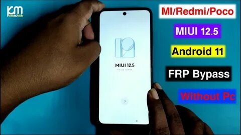 Разблокировка miui 12.5