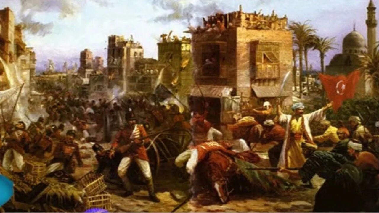 Империи нового времени. Орас Верне резня мамлюков в 1811 году. Резня в Цитадели 1811 Египет.