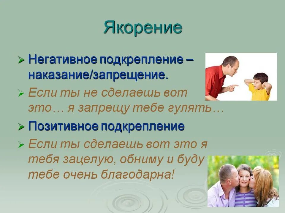 Якорение в психологии. Якоря в психологии примеры. Техника якорения в психологии. Поставить якорь в психологии.