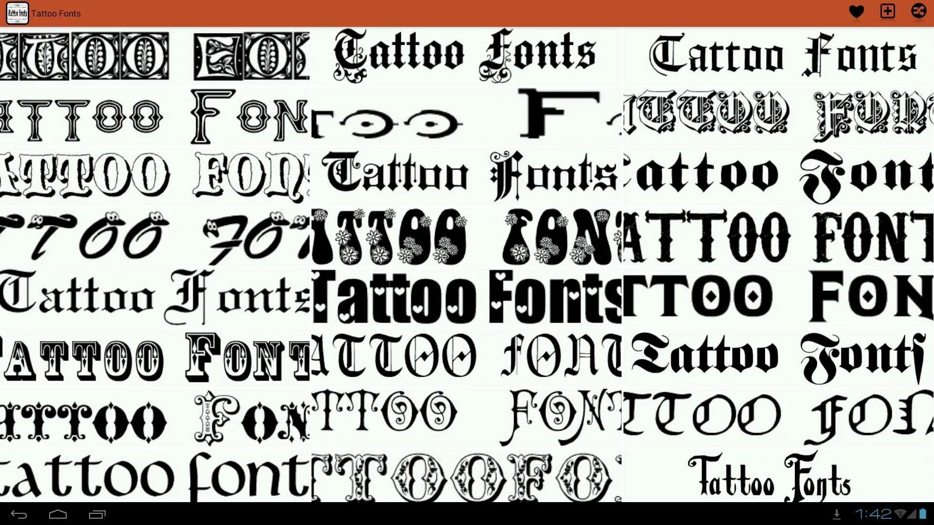 Шрифты для тату. Стили шрифтов. Необычные шрифты для тату. Современные шрифты для тату.