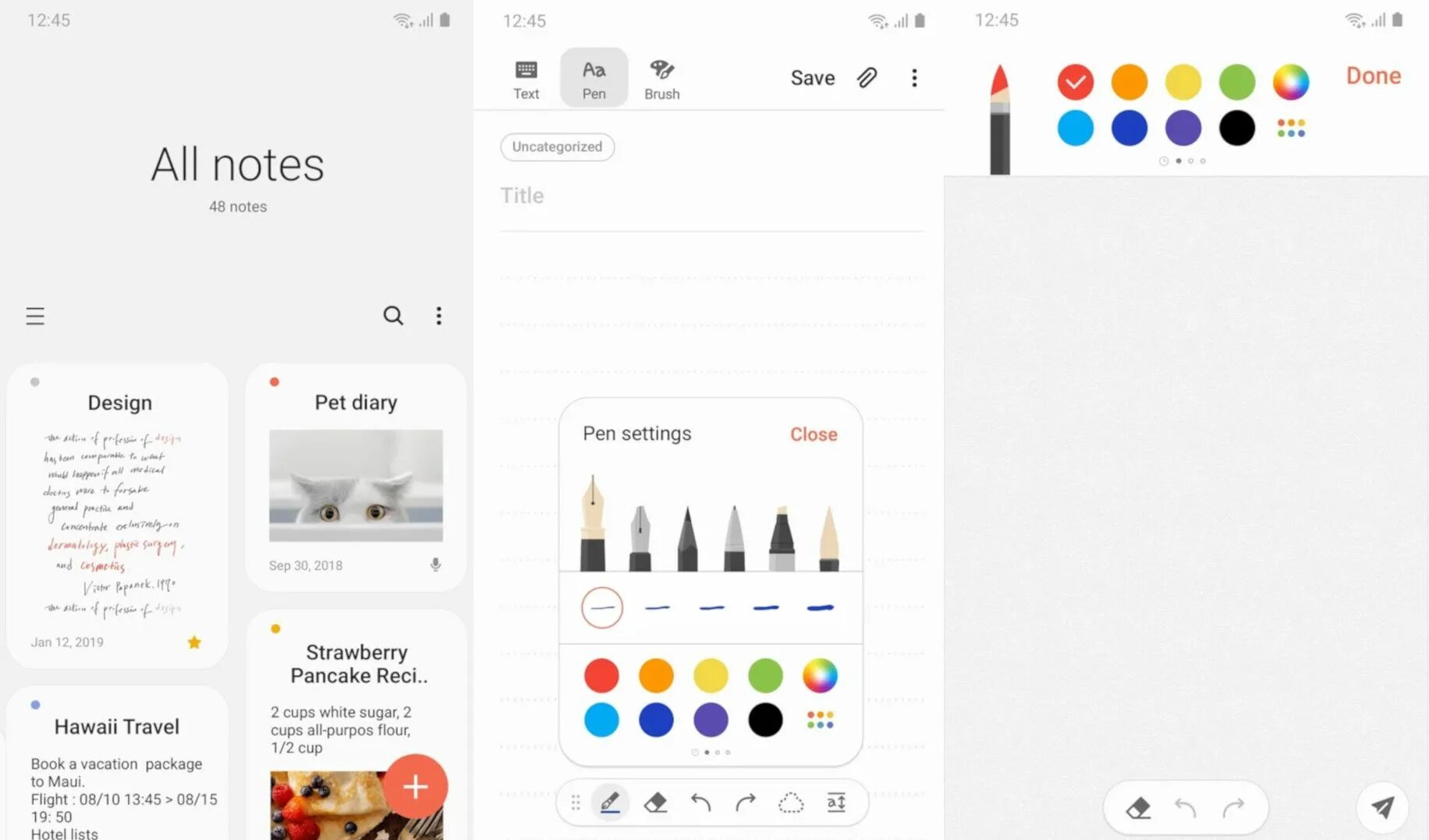 Galaxy note приложения. Samsung notes приложение. notes заметки для самсунг. samsung note. приложение pen.