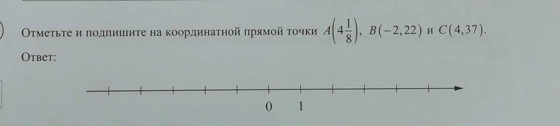 Отметьте и подпишите на координатной прямой точки. -2,8 На координатной прямой. Отметьте на координатной прямой точки, а -7 -4. Отметьте и подпишите на координатной прямой прямой точки а(1,6) в.