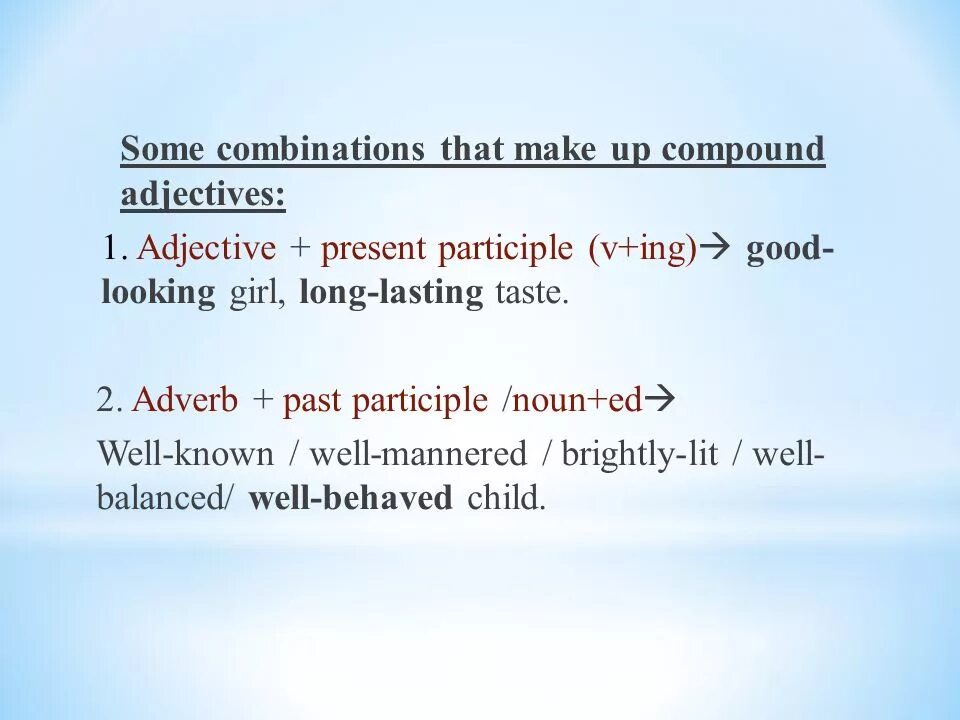 Ed в английском в прилагательных. Adverb past participle примеры. Adjective adverb past participle примеры. Adjective present participle. Adjective adverb present participle примеры.