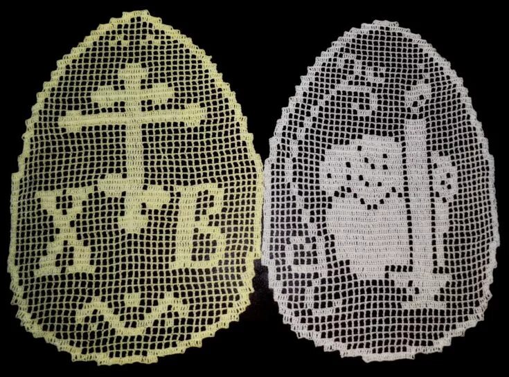 Пасхальная салфетка крючком в технике филейного вязания. Вязание крючком филейное вязание пасхальное яйцо. Филейные салфетки пасхальные. Филейная салфетка к Пасхе. Пасхальные салфетки в филейной технике.