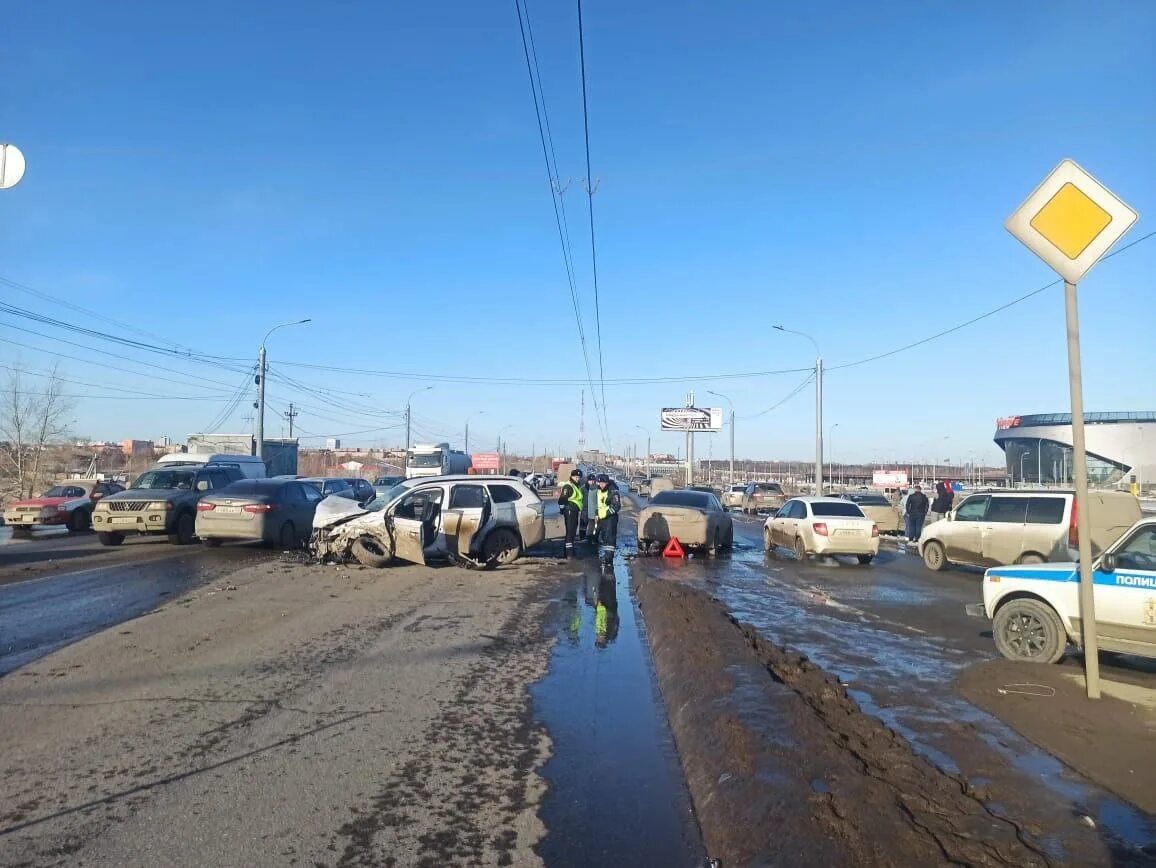 Новости 24.03 2024 г. ДТП на Лукашевича Омск вчера.