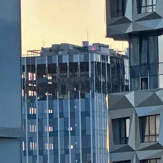 В москву попали дроны
