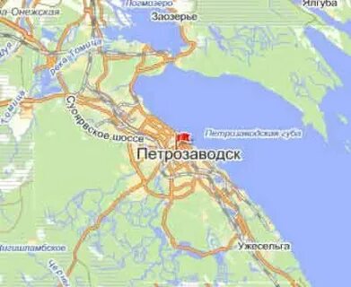 Заводская карта петрозаводск