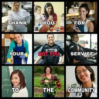 Thanks for service