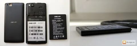 Включается телефон dexp
