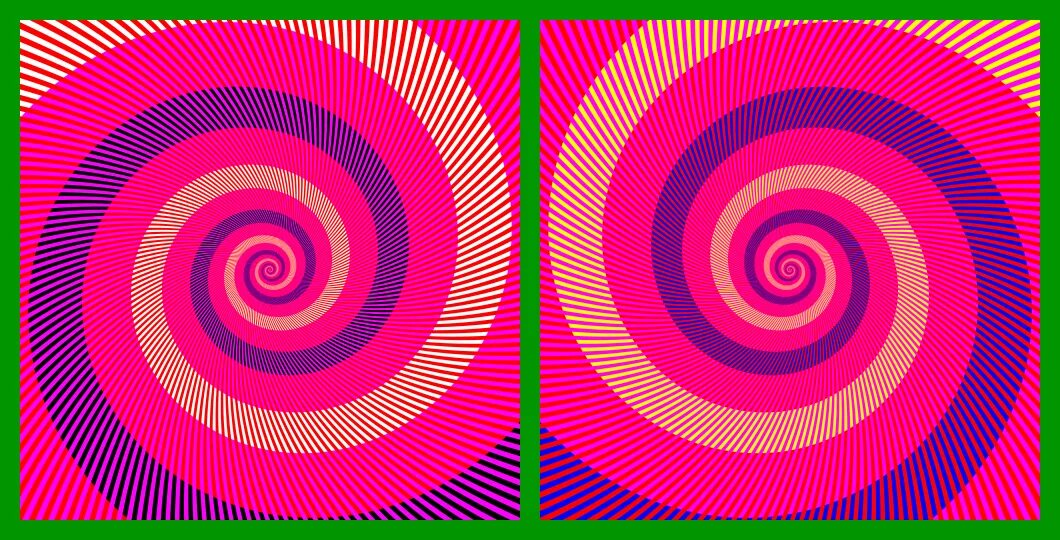 германа эббингауза иллюзия. оптические контрасты. оптический контраст. желтый манифест вазарели. иллюзия цветового зрения.