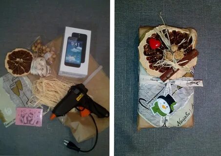 Как подарить телефон оригинально на новый год