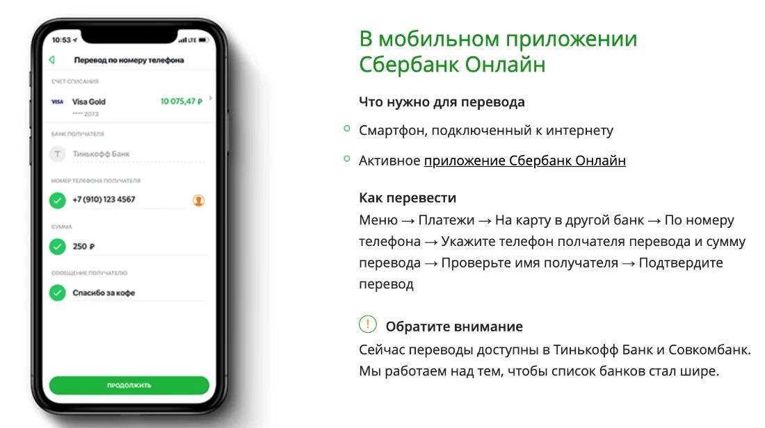 Перевод сбербанк без приложения