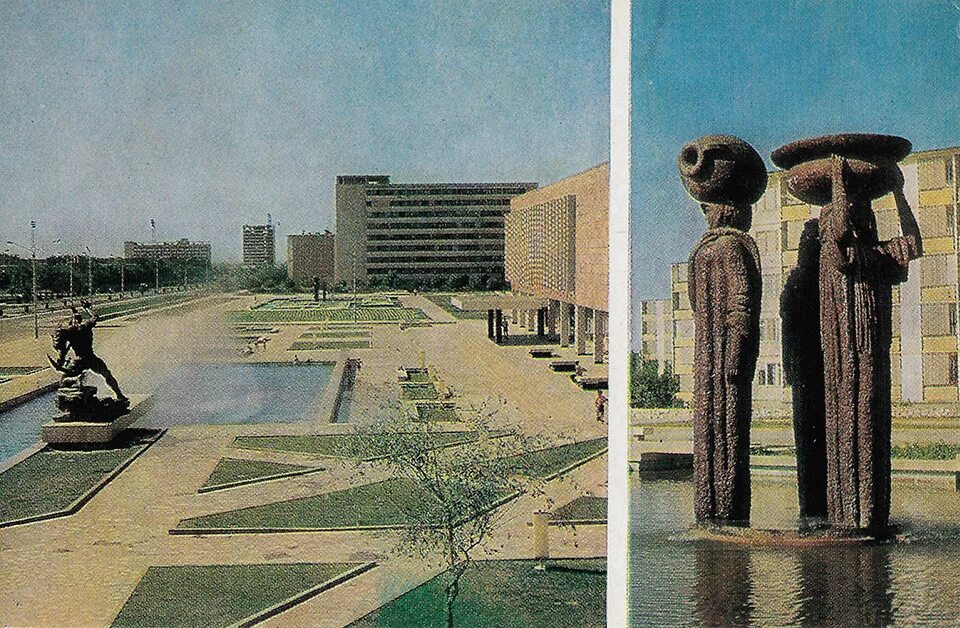 Pin by Galina Lebedeva on Навои Building, Postcard, Landmarks