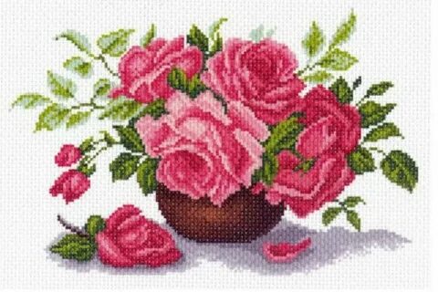 Рисунок на канве крестом