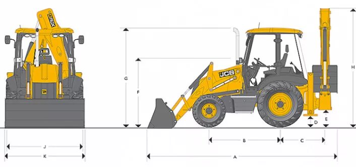 Высота экскаватора погрузчика JCB 3cx. Габариты экскаватора погрузчика JCB 3cx. Ширина экскаватора погрузчика JCB 3cx. Высота подъема переднего ковша JCB 3cx. Как работать на экскаваторе погрузчике