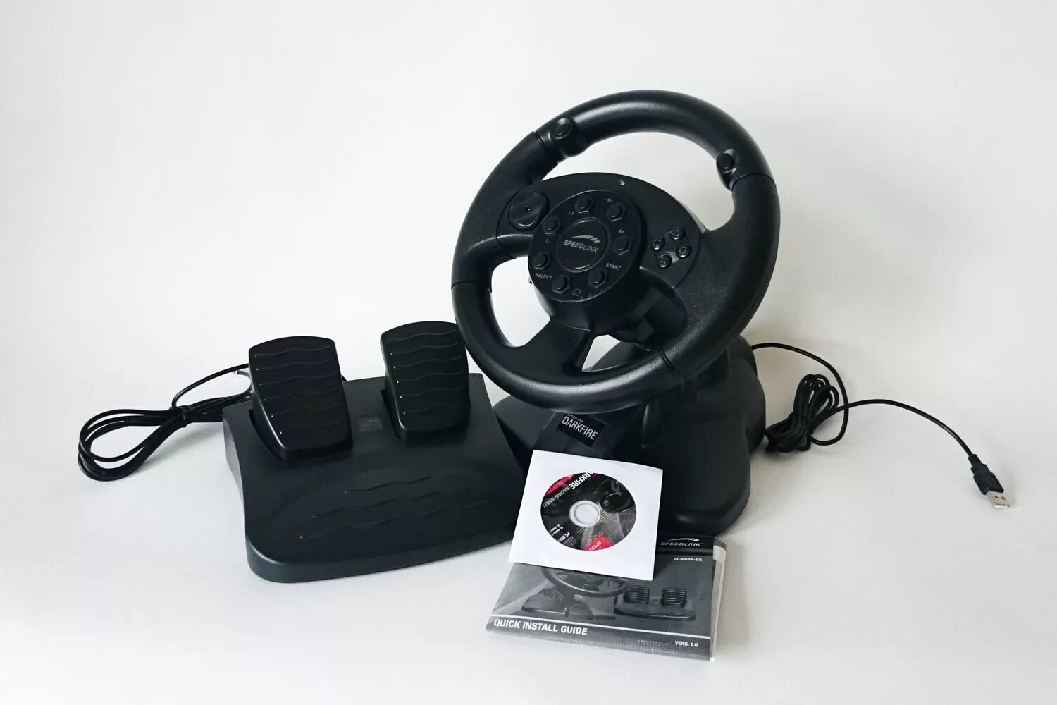 Руль Speedlink Darkfire. Игровой руль Speedlink SL-6698-SBK-A. Руль Speedlink 180. Игровой руль Darkfire Racing Wheel.