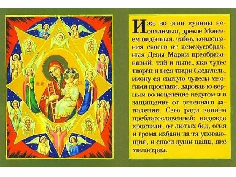 Образ богородицы неопалимая купина. Неопалимая купина икона о чем молятся. Неопалимая купина икона божией матери молитва. Неопалимая купина икона божией матери. Молитва богородице неопалимая купина.