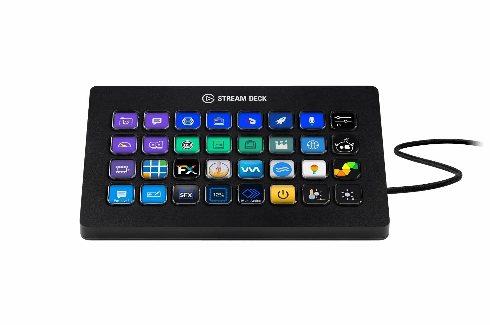 Контроллер Elgato Stream Deck XL. Клавиатура Elgato Stream Deck. Клавиатура Elgato Stream Deck XL. Контроллер Elgato Stream Deck MK.2.