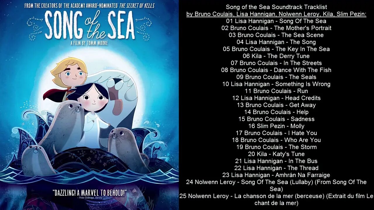 Песнь моря OST. Song of the Sea kila. Lisa Hannigan Song of the Sea. Песни моря+OST.